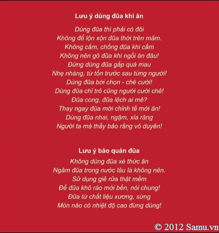 cách sử dụng đũa mun