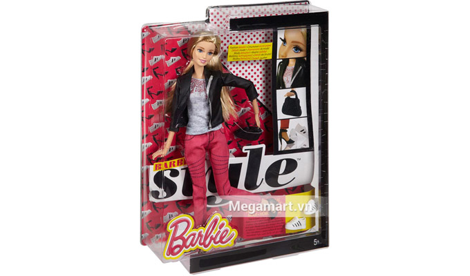 Barbie có khớp có trang phục đi kèm dễ thương và sành điệu