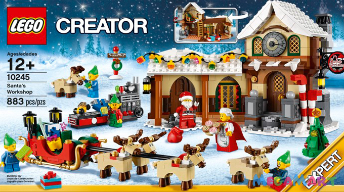 Đồ chơi Lego là món quà noel yêu thích và phù hợp với nhiều bé