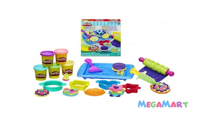 Làm bánh với bộ Play-Doh B0307 - Khay bánh ngọt ngào