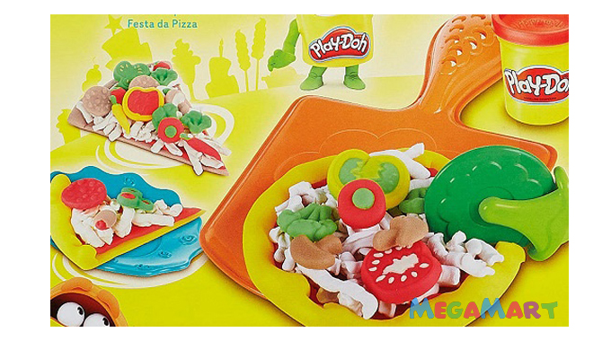 Đồ chơi nấu ăn mini Play-Doh B1856 - Bữa tiệc pizza