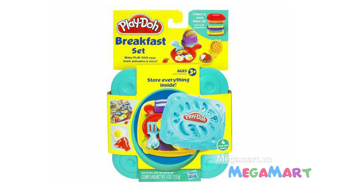 Nấu ăn bằng đồ chơi Play-Doh 20687 - Bữa sáng ngon miệng