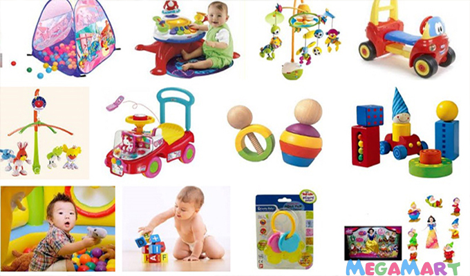 Bé 7-12 tháng tuổi có nhiều lựa chọn về đồ chơi để phát triển tư duy mạnh mẽ hơn