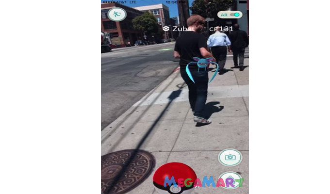 Nên tắt hình ảnh thực tế trên camera khi chuẩn bị bắt Pokemon - Mẹo chơi Pokemon go