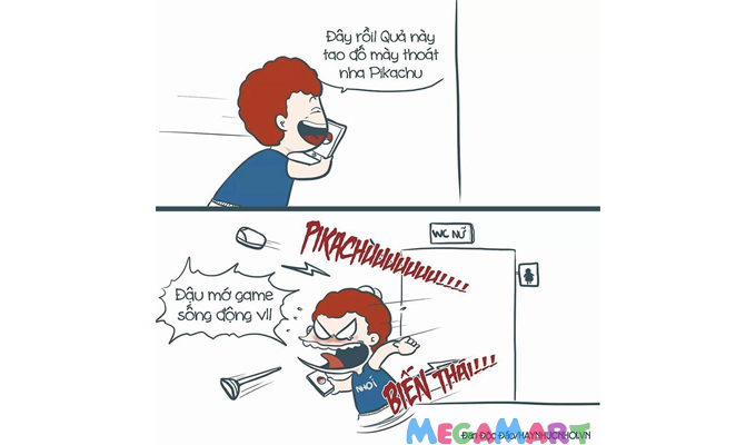 Ảnh chế Pokemon Go hài khó đỡ - Đam mê Pokemon Go có thể sẽ biến bạn thành tên biến thái