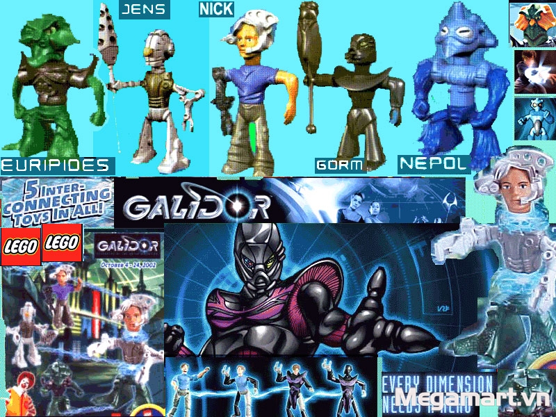 Bộ đồ chơi Galidor thất bại hoàn toàn