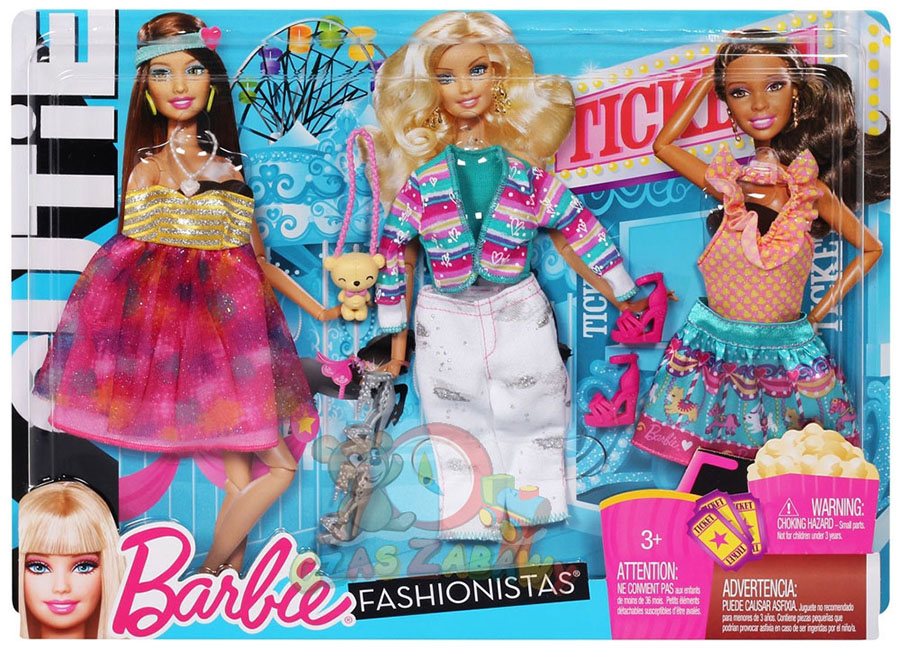 Đồ chơi búp bê Barbie Bộ sưu tập ngọt ngào an toàn cho trẻ nhỏ
