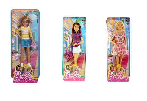 Trọn bộ 3 mẫu Barbie Chị em Barbie