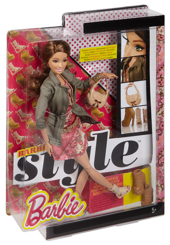 Vỏ ngoài sản phẩm Barbie Dạo phố sành điệu