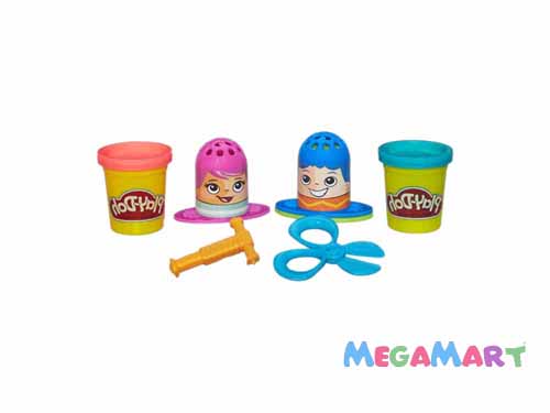 Play-Doh B3424 - Dụng cụ làm tóc mini - bé vui chơi, thiết kế làm tóc