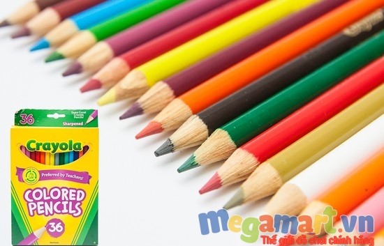 Thương hiệu bút màu Crayola nổi tiếng thê giới đến từ Mỹ