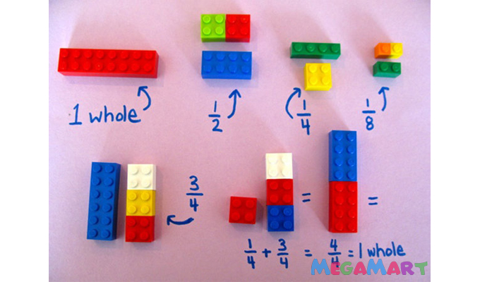 Cách dạy con học toán đơn giản với đồ chơi Lego - Bố mẹ có thể giúp bé thỏa thích sáng tạo với nhiều phép tính nhờ Lego