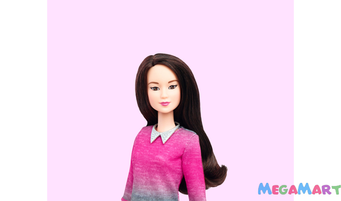 Búp bê Barbie Châu Á có vẻ đẹp đặc trưng dễ nhận ra