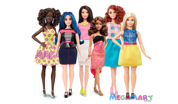 Cuộc cách mạng búp bê Barbie với nhiều mẫu mới nhất 2016