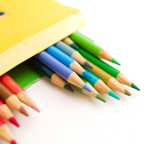 Crayola Bút chì 12 màu dạng dài thiết kế thông minh cho bé sử dụng mọi lúc mọi nơi