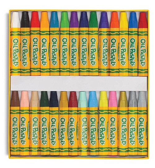 Crayola Bút sáp dầu 28 màu kích thích khả năng sáng tạo của bé