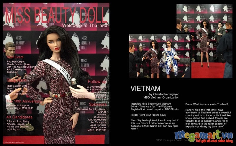 Đại diện Việt Nam lộng lẫy tại Hoa hậu búp bê Thế giới 2016 12