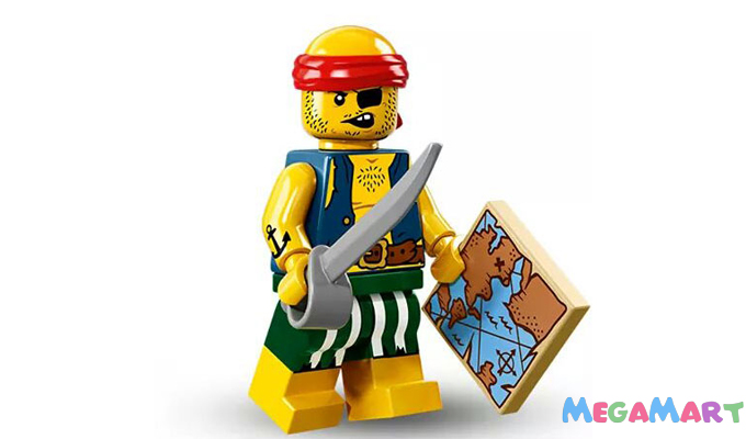 LEGO Minifigures Series 16 Scallywag Pirate – Tên cướp biển