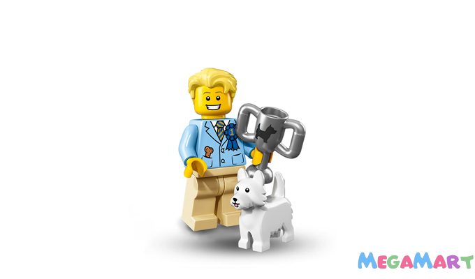 LEGO Minifigures Series 16 Dog Show Winner – Giành giải chó cảnh