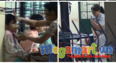 Hành vi đánh, tát trẻ dã man bằng tay và cả bằng dép ở trung tâm nuôi dưỡng trẻ nhiễm HIV