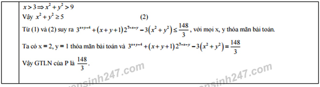 Đáp án đề thi toán THPT quốc gia 2016 8
