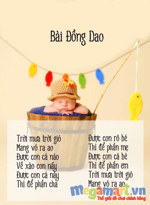 Dạy con thông minh bằng 9 bài đồng dao 8