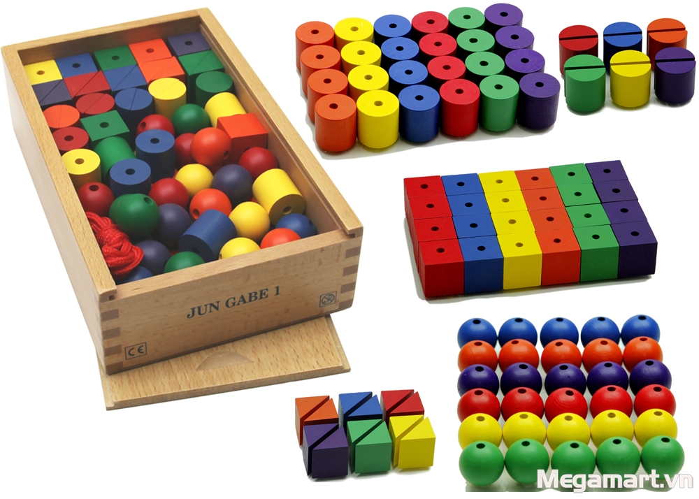 Đồ chơi gỗ Spielgaben – xu hướng chọn lựa của các bà mẹ thông thái - Với các gabe mức độ khác nhau