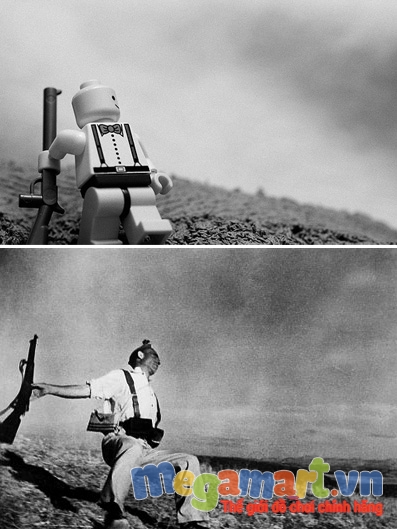 Đồ chơi Lego thể hiện qua những bức ảnh nổi tiếng 8