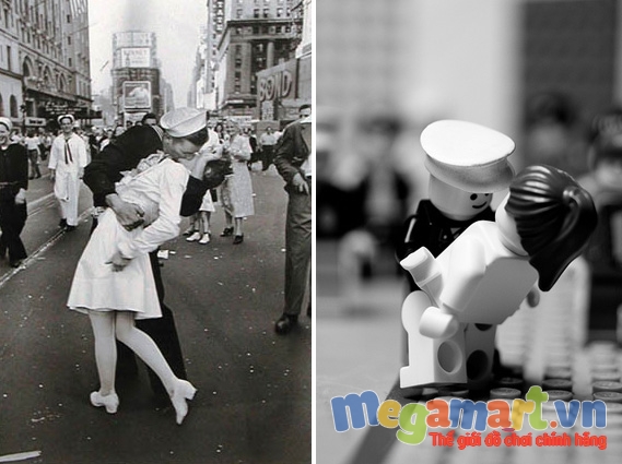 Đồ chơi Lego thể hiện qua những bức ảnh nổi tiếng 9