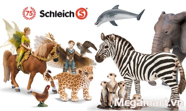Đồ chơi mô hình Schleich – đồ chơi mô phỏng đến từ Đức