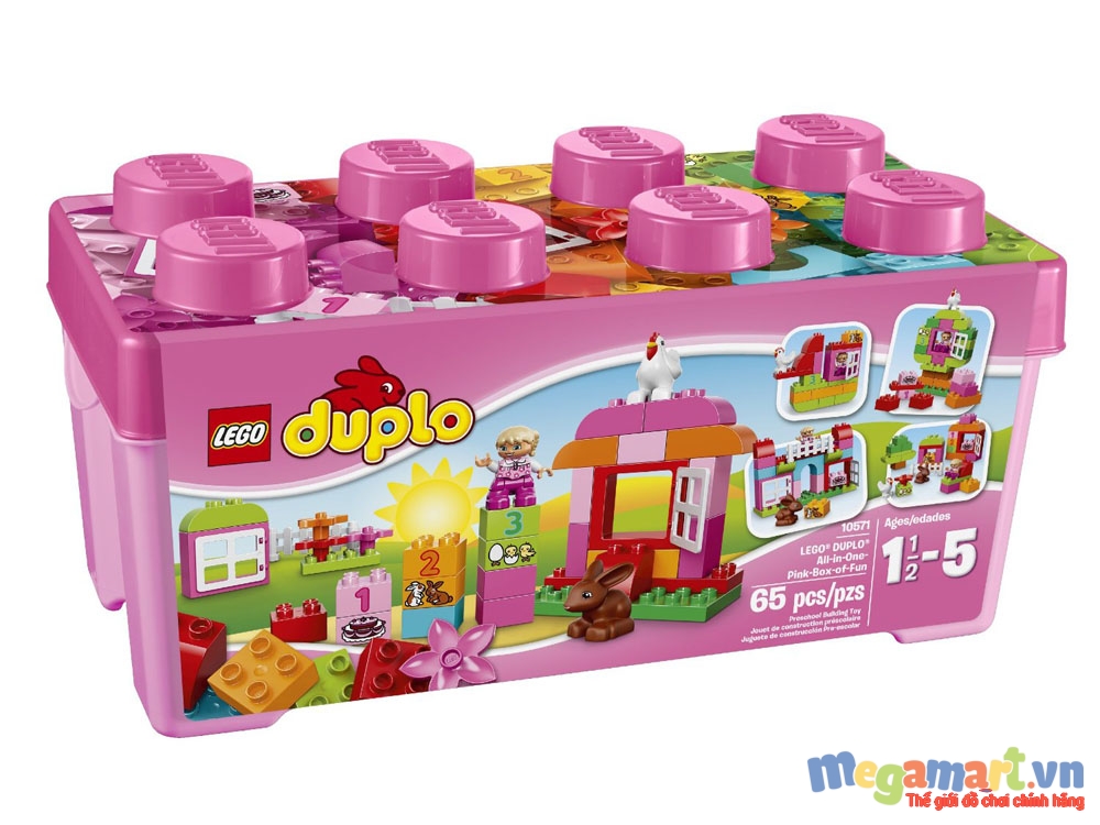 Lego Duplo 10571 - Trang trại màu hồng