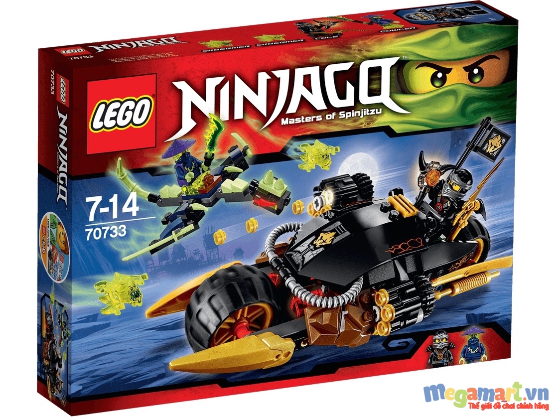 Lego Ninjago 70733 - Xe phá hủy