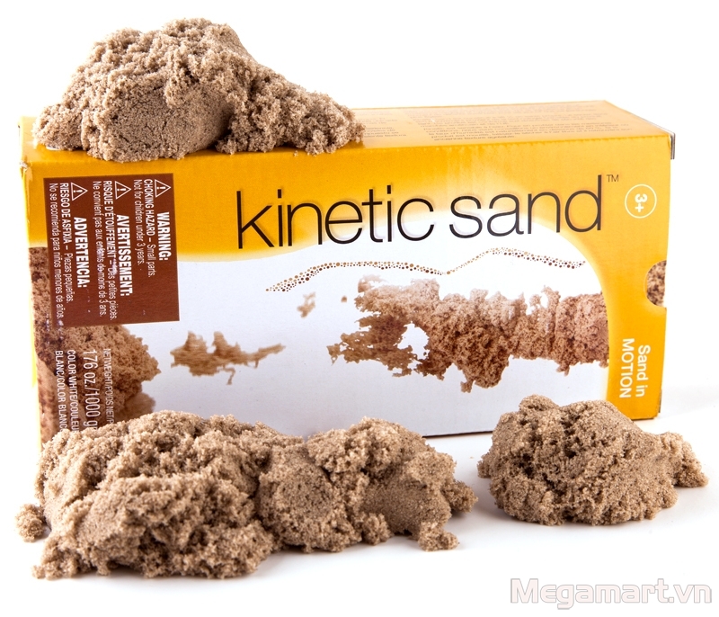 Cát động học Kinetic Sand là sản phẩm đồ chơi nổi tiếng của Wabafun
