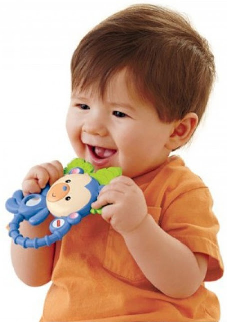 Fisher Price Ngậm nướu khỉ con với thiết kế ngộ nghĩnh giúp bé phát triển thị giác