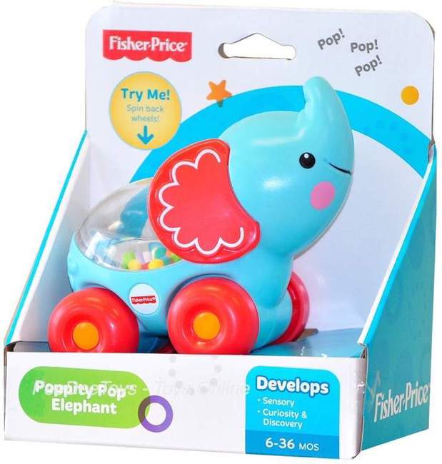 Hình ảnh thực tế của sản phẩm Fisher Price Voi xinh chở kẹo