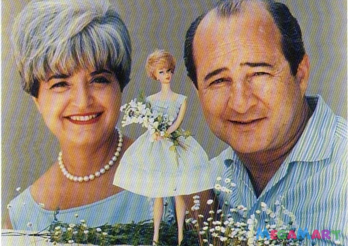Bà Ruth Handler và ông Elliot được xem là cha mẹ đẻ của Barbie