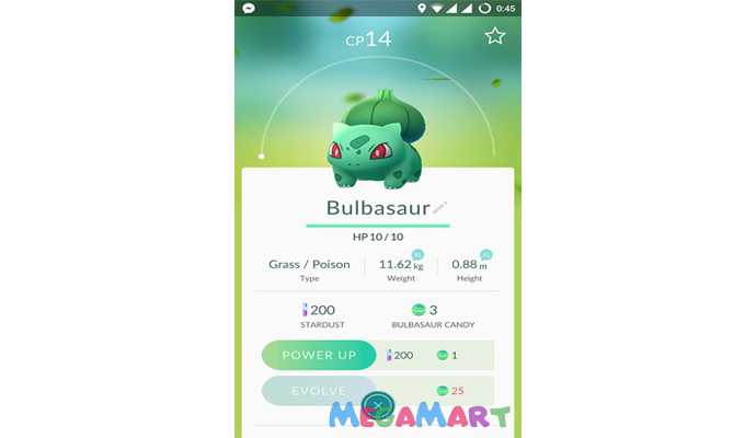 Chỉ số sức mạnh CP - Giúp các huấn luyện viên đánh giá khả năng chiến đấu của Pokemon