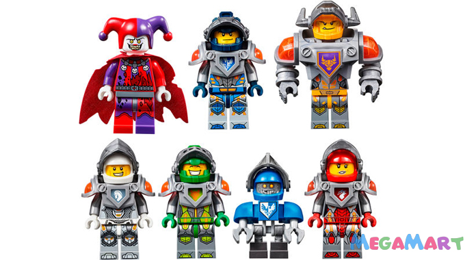 Lego Nexo Knights với những nhân vật Hiệp sĩ Nexo hot nhất năm nay