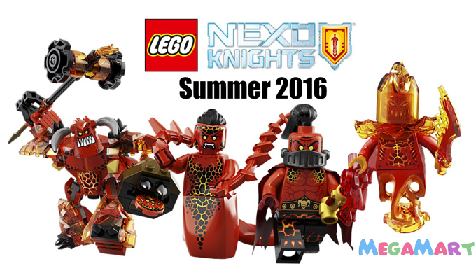 Có nhiều chủ đề Lego Nexo Knights hấp dẫn lôi cuốn người chơi