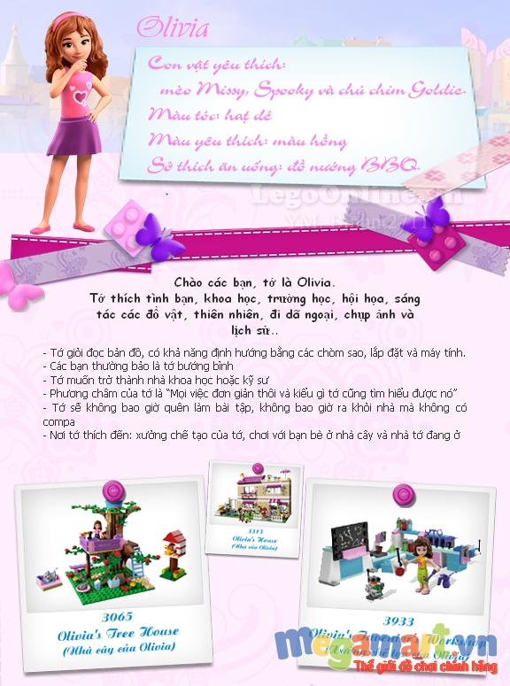 Giới thiệu các nhân vật và bộ sản phẩm Lego Friends cho bé gái 5
