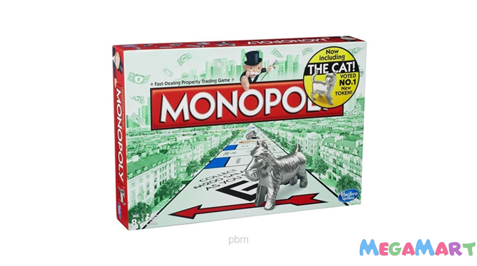 Giới thiệu đồ chơi trẻ em cờ tỷ phú Monopoly chơi vui và hấp dẫn - Bộ đồ chơi Monopoly cờ tỷ phú cơ bản chính hãng thương hiệu Hasbro nổi tiếng thế giới