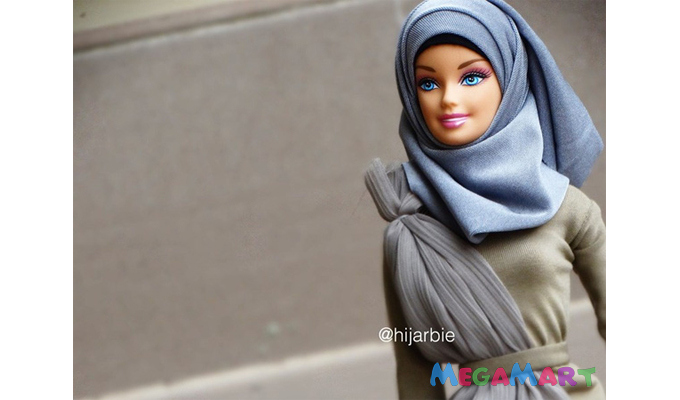 Barbie chính hãng với trang phục người phụ nữ Hồi giáo