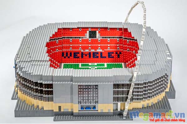 Hơn 100 sân vận động nổi tiếng được xây dựng bằng Lego
