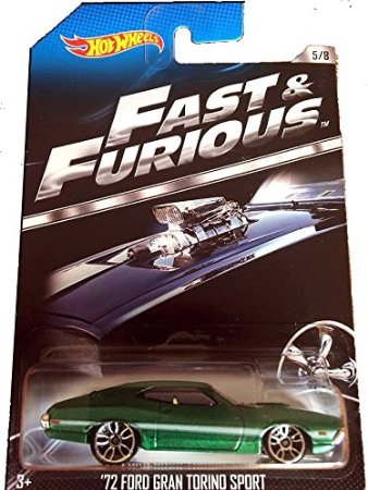 Hộp đựng mô hình Hot Wheels Fast & Furious 72 Ford Grand Torino Sport