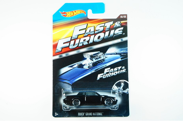 Hộp đựng bộ mô hình xe Hot Wheels Fast & Furious Buick Grand National