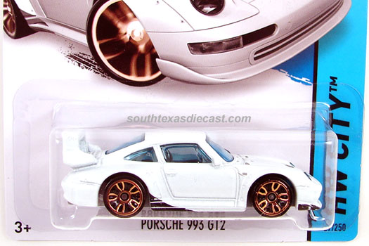 Vỏ hộp đựng mô hình Hot Wheels Porsche 993 GT2