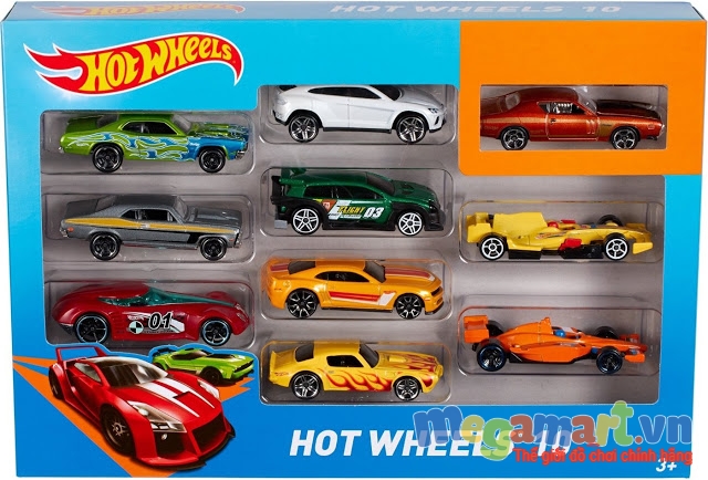 Thương hiệu xe Hot Wheels nổi tiếng thế giới của tập đoàn Mattel đến từ Mỹ