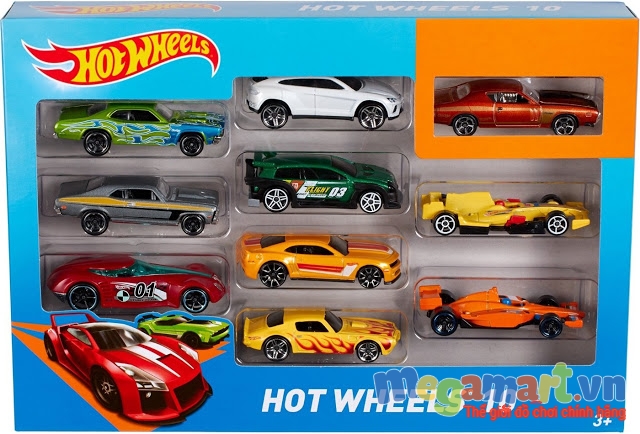 Thương hiệu xe Hot Wheels nổi tiếng thế giới của tập đoàn Mattel đến từ Mỹ