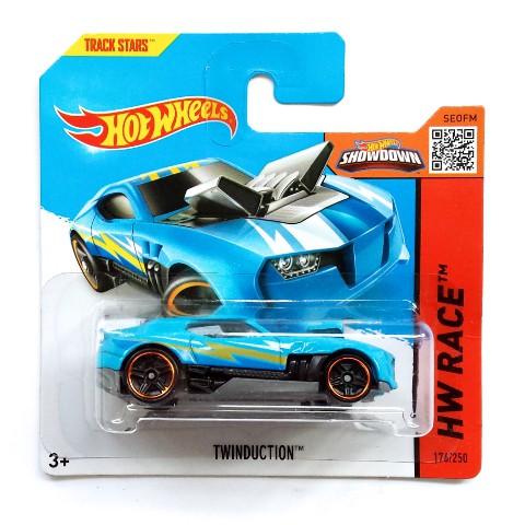 Vỏ hộp mô hình xe Hot Wheels Twinduction