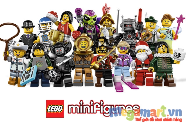 Thế giới nhân vật Lego Minifigures đầy vui nhộn